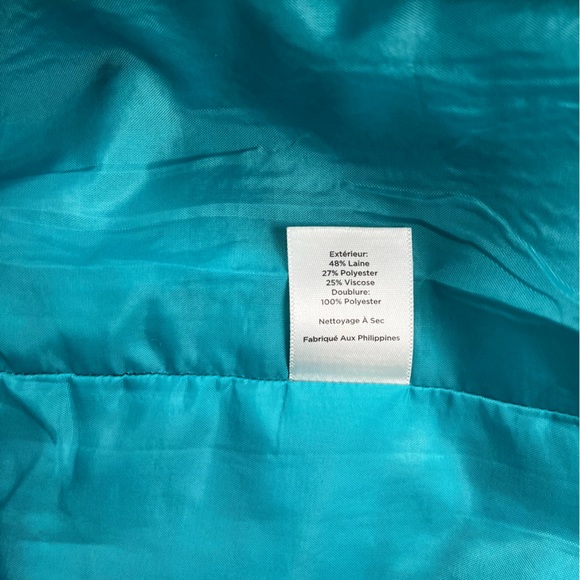 Talbots Plaid Wool Blend Lined Skirt 6 - Picture 7 of 8